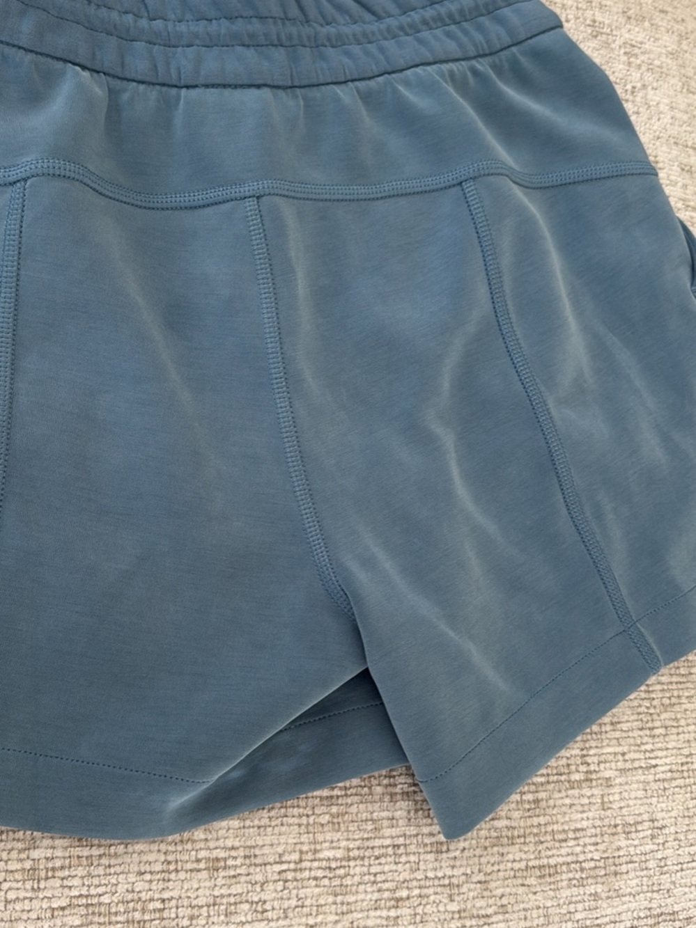 lululemon athletica Slate Blue Athletic Shorts